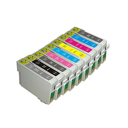 EPSON T0961 / T0962 / T0963 / T0964 / T0965 / T0966 / T0967 / T0968 / T0969 Tinta Compatível 