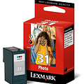 LEXMARK-31 Tricolor PHOTO TINTEIRO COMPATÍVEL 