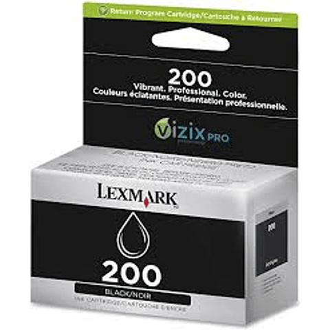 LEXMARK-200XL TINTEIRO COMPATÍVEL (PACK 2 UNIDADES)