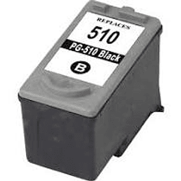 CANON-PG512/PG510 PRETO TINTEIRO COMPATÍVEL (Mostra nível de tinta)