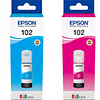 EPSON - 102 Garrafa Tinta Pigmentada Compatível 