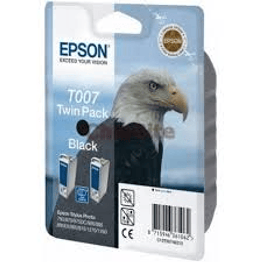 EPSON T007 Preto Tinteiro Compatível C13T00740110