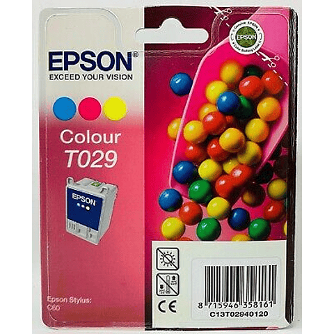 EPSON T029 Tricolor Tinteiro Compatível C13T02940110