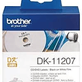 BROTHER DK-11207 ETIQUETAS PRÉ-CORTADAS PARA CD/DVD DE PAPEL TÉRMICO COMPATÍVEL DK-11207