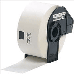 BROTHER DK-11208 ETIQUETAS PRÉ-CORTADAS DE DIRECÇÃO GRANDES DE PAPEL TÉRMICO COMPATÍVEL DK-11208