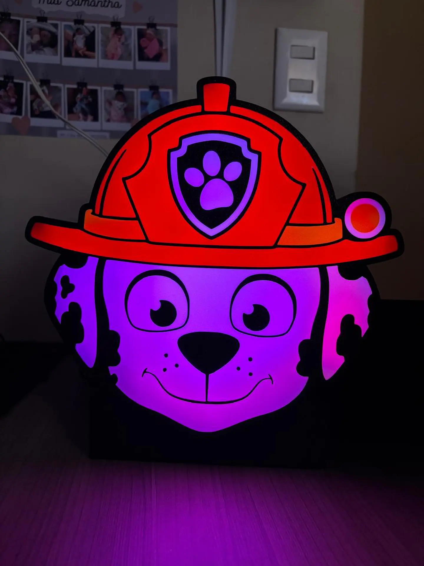 MARSHALL PAW PATROL LIGHTBOX LED 2