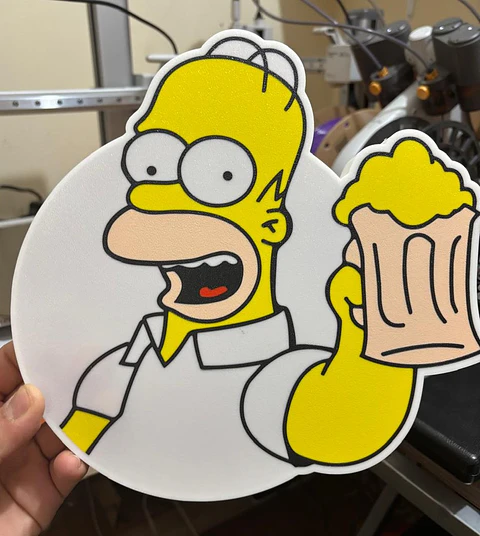 LIGHTBOX HOMERO SIMPSON