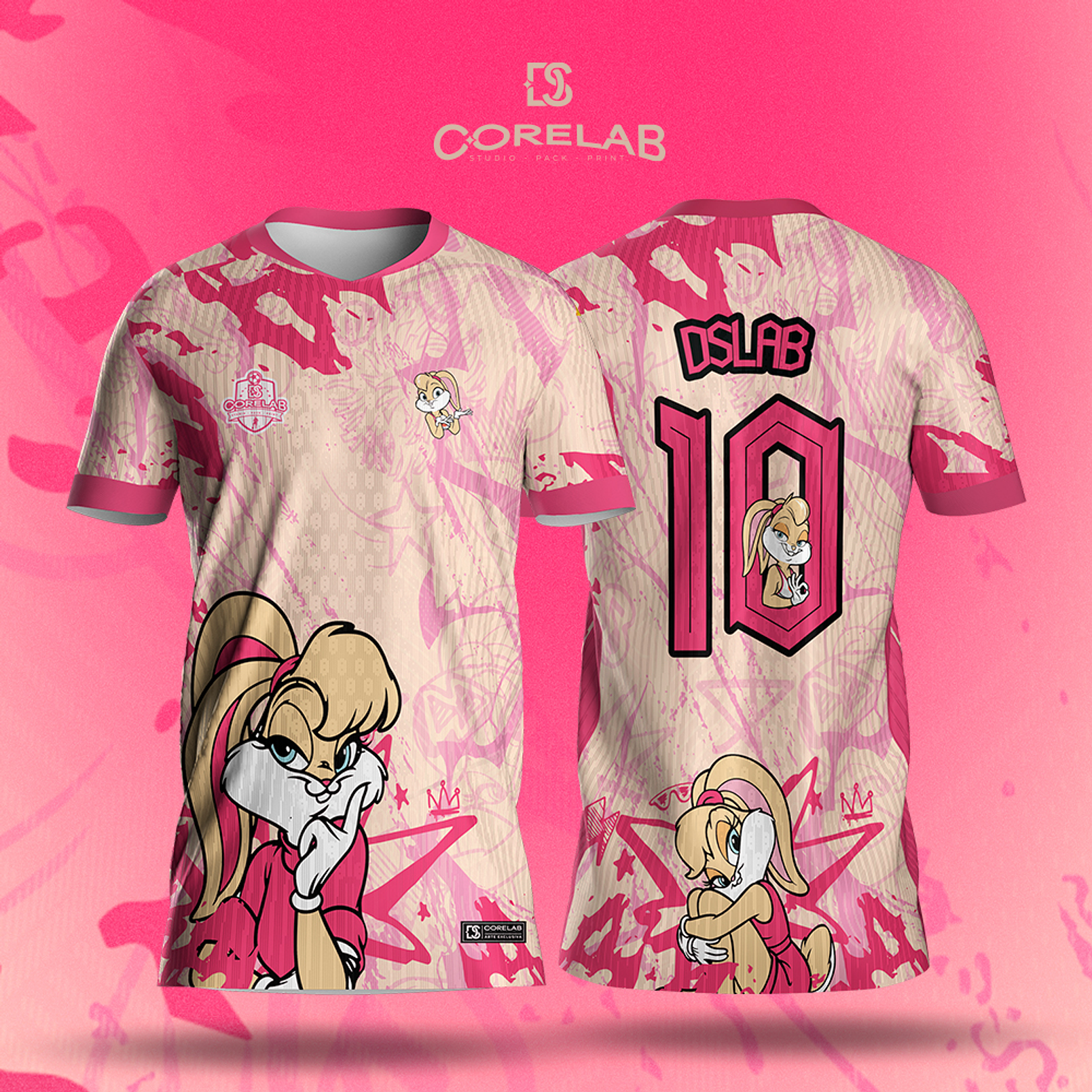 Arte Lola Bunny Arquivo Vetorial Exclusivo para Sublimação e Camisas  1