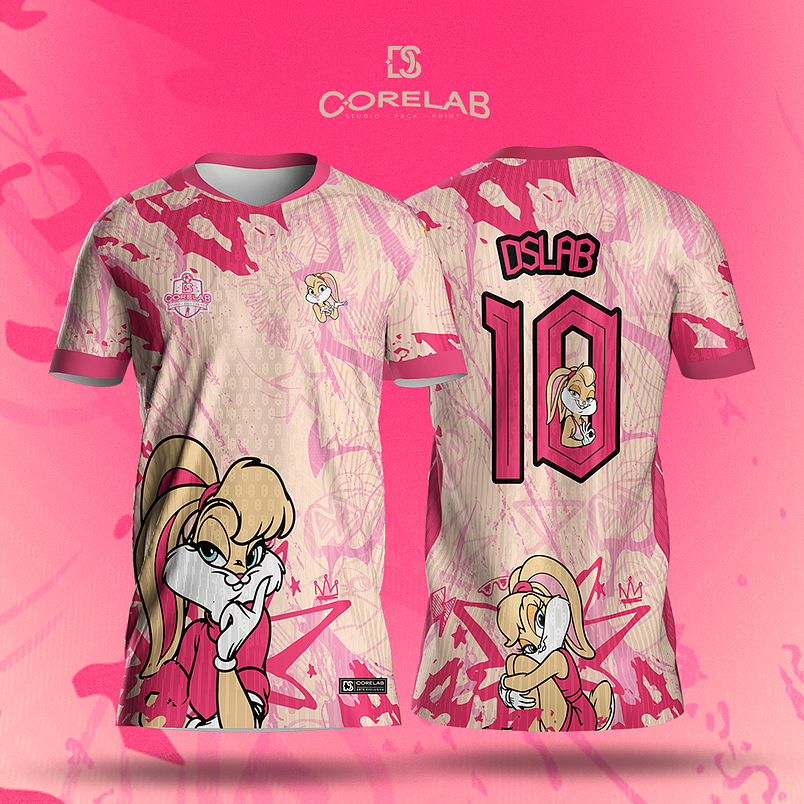 Arte Lola Bunny Arquivo Vetorial Exclusivo para Sublimação e Camisas  1