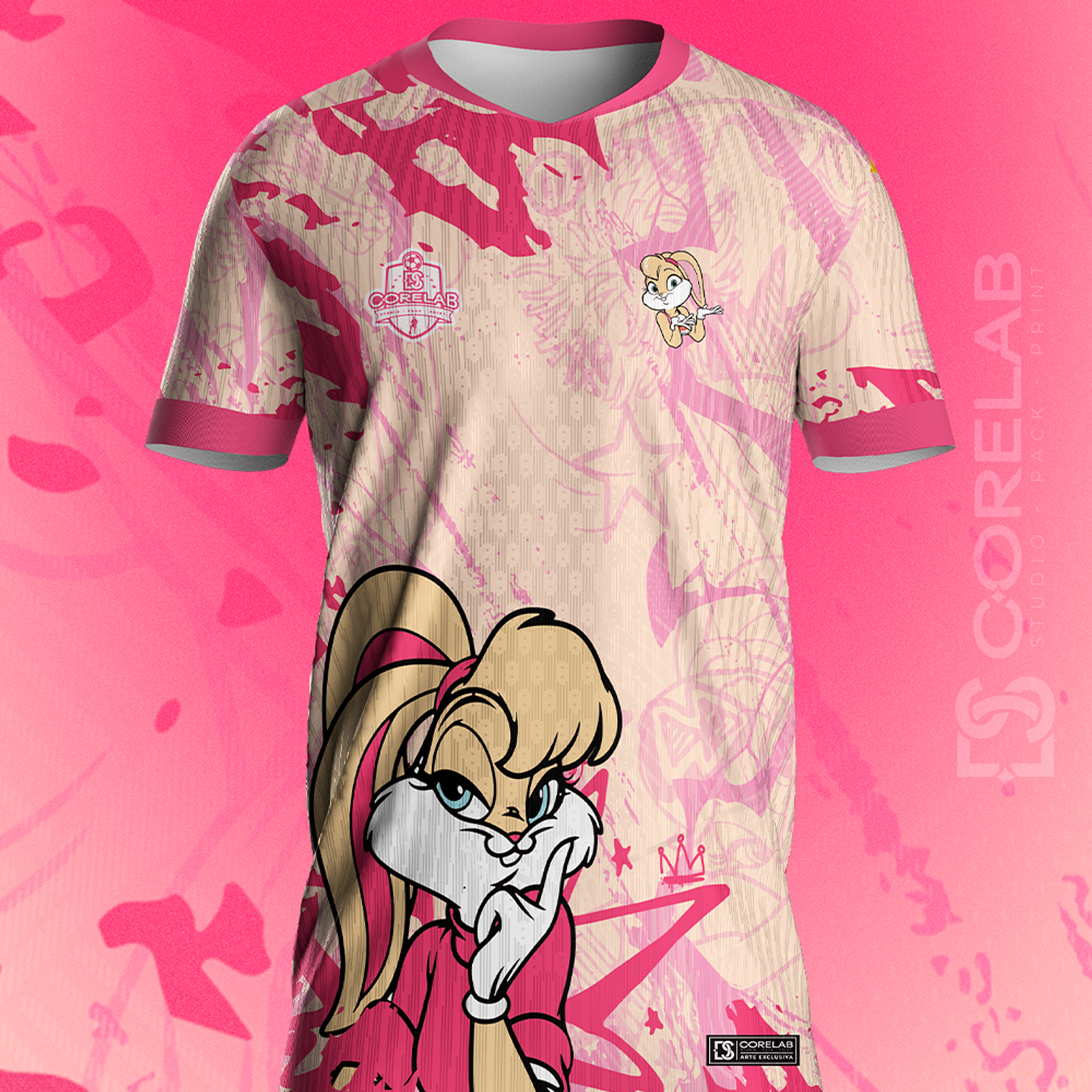 Arte Lola Bunny Arquivo Vetorial Exclusivo para Sublimação e Camisas  2
