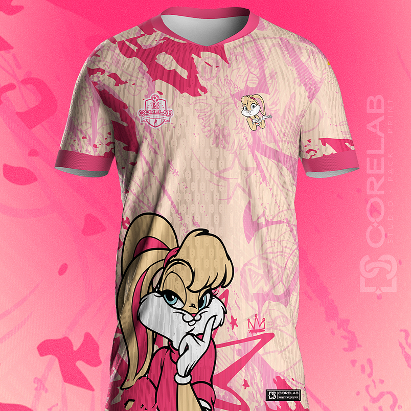 Arte Lola Bunny Arquivo Vetorial Exclusivo para Sublimação e Camisas  2