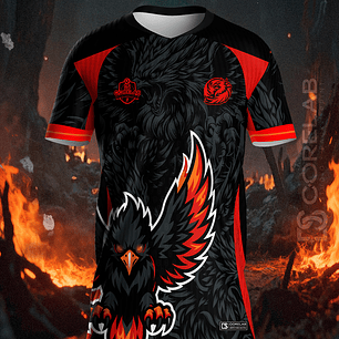 Design Fenix Al black Arquivo Vetorial Exclusivo para Sublimação e Camisas  - 