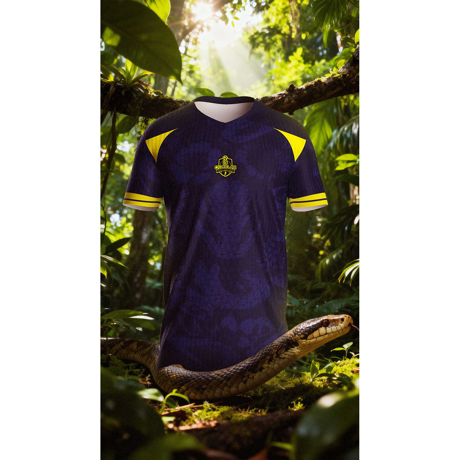 Design Exclusivo Cobra Arquivo Vetorial  para Sublimação e Camisas 2