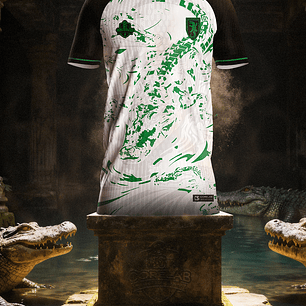 Arte Abstrata Crocodilo  Estilo Brush Stroke • Arquivo Vetorial para Sublimação e Camisas • Design Esportivo Premium