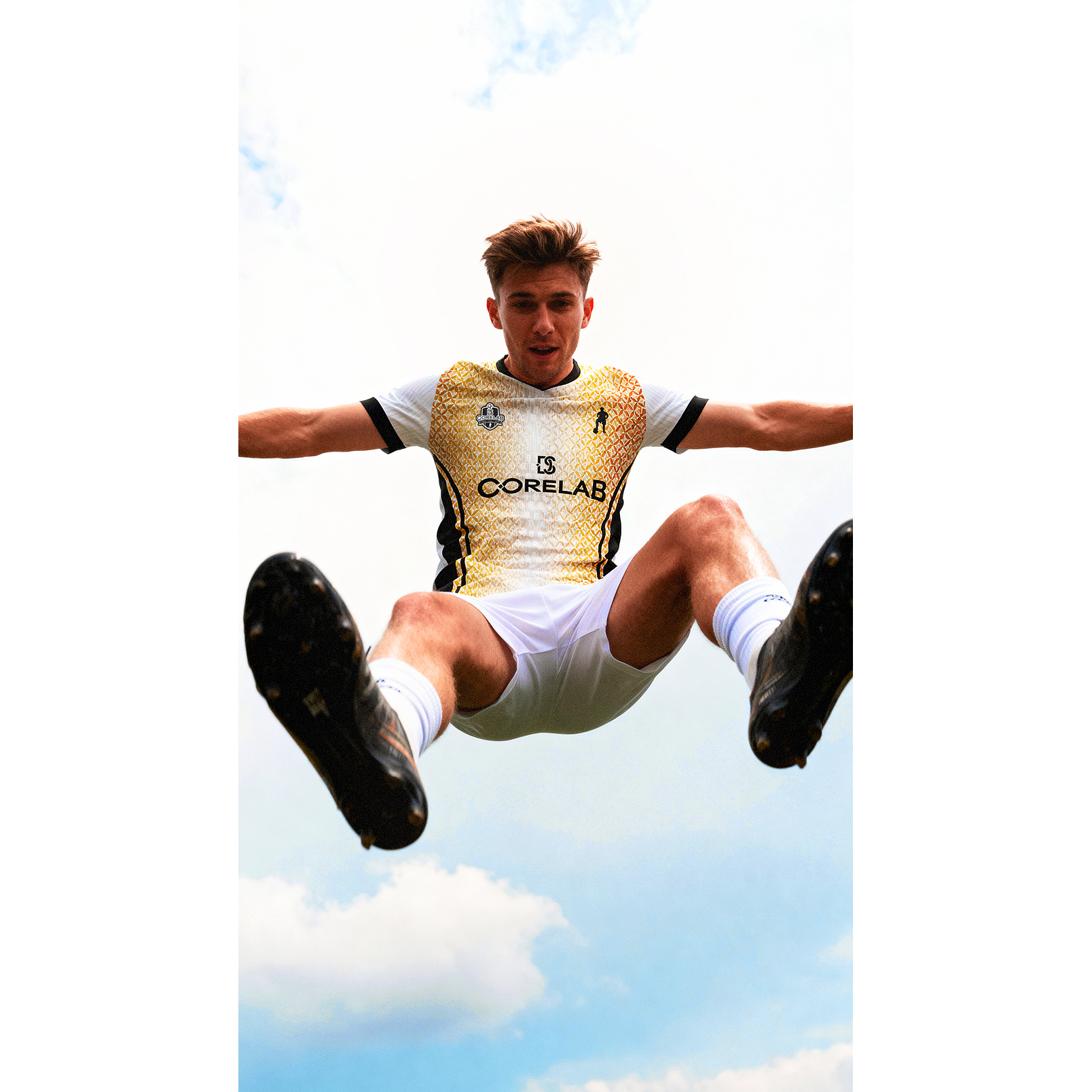 Design Dourada e Branca Geométrica Premium • Arte Vetorial Sublimação e Camisas • Design Exclusivo Moderno 4