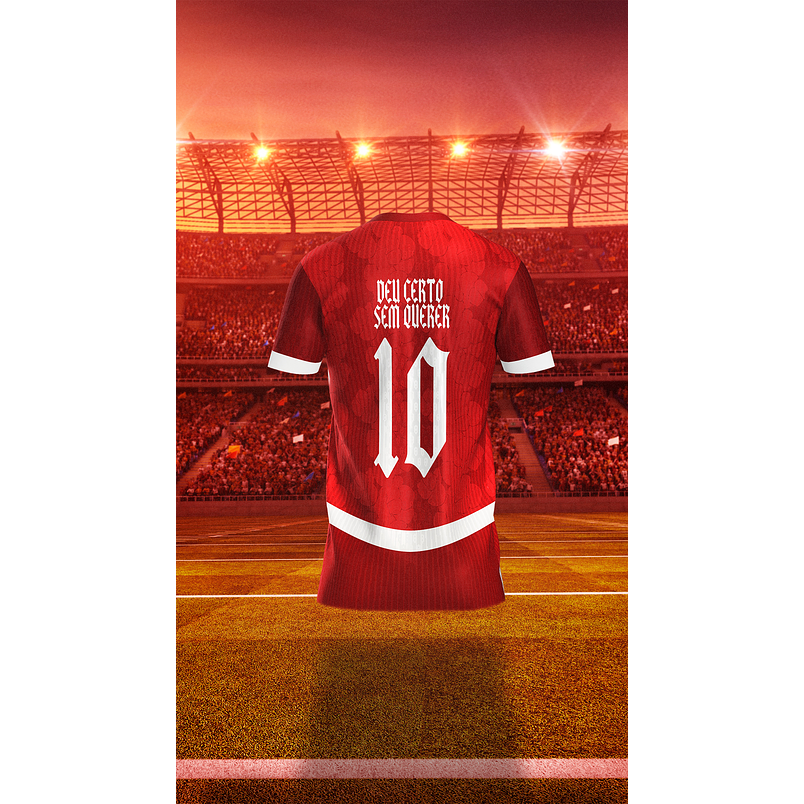 Estampa Vermelha Abstrata Esportiva • Arte Vetorial para Sublimação e Camisas • Arquivo Digital Premium 2