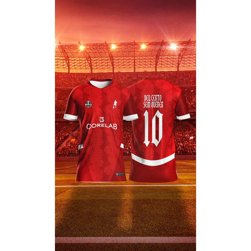 Estampa Vermelha Abstrata Esportiva • Arte Vetorial para Sublimação e Camisas • Arquivo Digital Premium 5