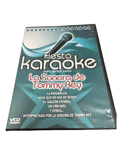 Karaoke Dvd Vcd Coleccion La Sonora Tommy Rey Original