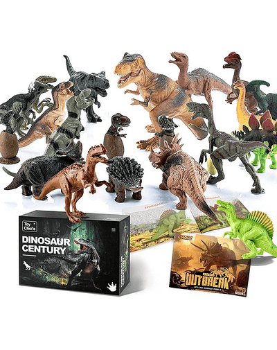 Toys Chois - Set Dinosaurios Educativos Y Educativos Amazon