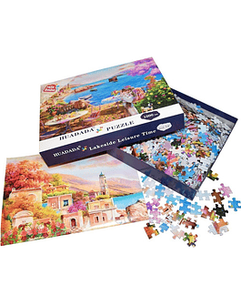 Huadada Puzzle 1000 Piezas-tiempo En El Lago 70x50cm Jigsaw