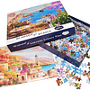Huadada Puzzle 1000 Piezas-tiempo En El Lago 70x50cm Jigsaw