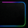 Mousepad Gamer Led 7 Colores Xl Rgb Usb 30x30cm Negro /8182
