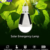 LED globo Camping pesca lámpara 85V -265V Solar