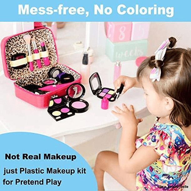 Pretend Makeup For Kids Kit De Maquillaje Niñas
