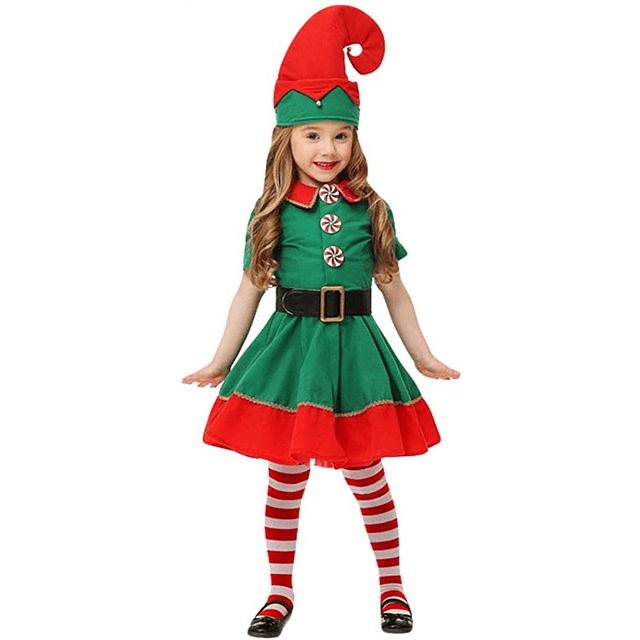 Disfraz Duende Navidad Hallowen - Amazon Premium