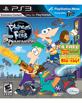 Phineas and Ferb: Across the 2nd Dimension - Playstation 3