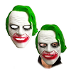 Mascara "El Guason" Joker Plastico Duro