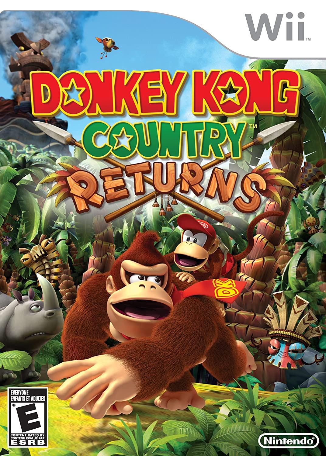 VIDEO GAME - WII Donkey Kong Country Returns
