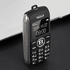 Miniteléfono móvil desbloqueado, dispositivo con Bluetooth, marcador, manos libres, MP3, Voz Mágica, Sim Dual, el más pequeño, 0,66 pulgadas, oferta