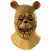 Disney Winnie The Pooh: máscara de sangre y miel, Cosplay de látex, máscara facial de Winnie, casco de terror aterrador para Halloween