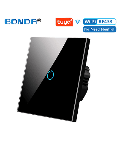 BONDA-interruptor inteligente Alexa RF433 dispositivo con WiFi funciona con Google 1/2/3 entradas