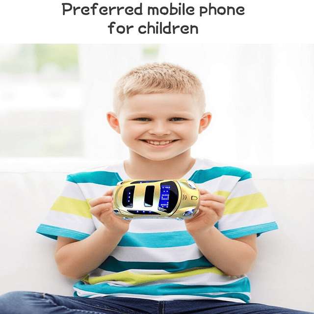 Teléfono Móvil con botón, linterna, tarjetas Sim duales, Mp3, Mp4, teléfono móvil súper pequeño