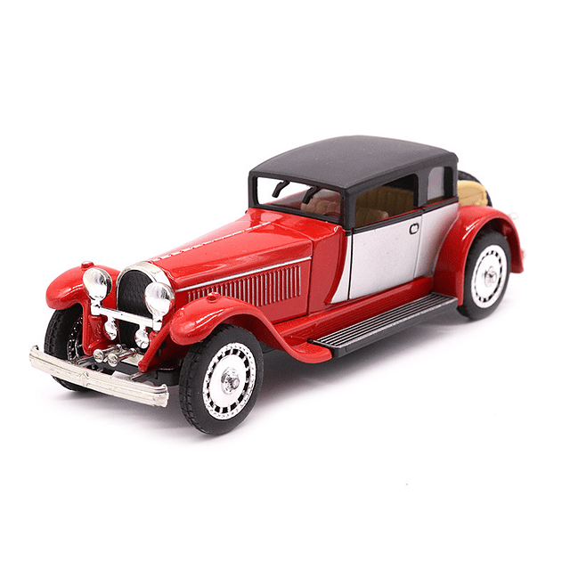 Modelo de coche clásico Vintage para niños, juguete de aleación extraíble, vehículos fundidos a presión, decoración de pasteles, regalo de cumpleaños, Y129, 1:28