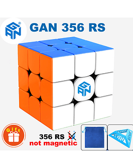 GAN-Cubo mágico magnético de 356M, GAN 356 RS (sin imán), 3x3, rompecabezas profesional de 3x3 velocidades, juguete GAN356M Original