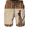Camisetas/pantalones cortos/trajes con estampado de África de manga corta de verano para hombre, camiseta personalizada popular, pantalones cortos, conjunto de chándal, ropa africa...