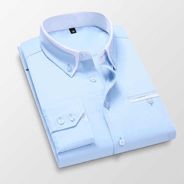 ¡Oferta! 8XL 7XL Camisa de manga larga de algodón para hombre, ropa informal de verano, ajustada, con solapa, para negocios, de marca