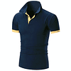 Covrlge-Polo de manga corta para hombre, ropa de negocios de lujo, de marca, MTP129