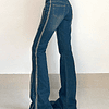 Rockmore-pantalones vaqueros Vintage de tiro bajo para mujer, ropa de calle de moda cyber y2k, Retro coreano