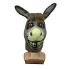 Máscara de látex con cabeza de burro de Shrek
