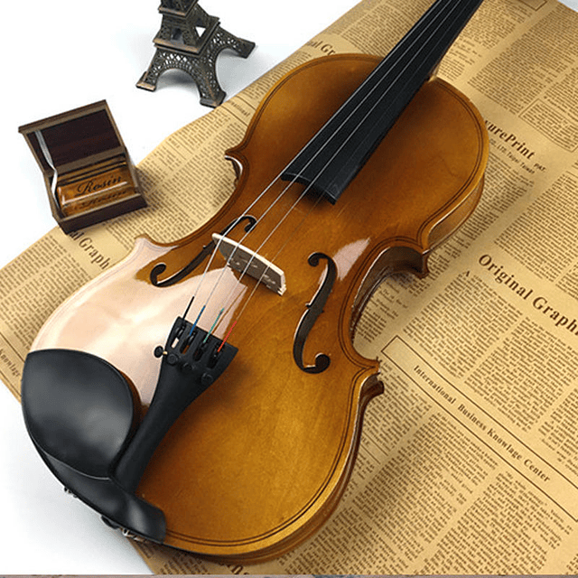 Instrumento de Violín de colofonia Para diapasón, Cordas de descanso Para violín, instrumento Musical profesional hecho a mano