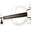 Violín de abeto V122, accesorios de instrumentos musicales, artesanía de violín 1/4, 1 unidad