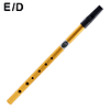 flauta de Metal de 6 agujeros, instrumento de flauta de Metal con llave C/D, Irish Tin Penny, silbato de viento de madera, accesorios musicales para principiantes