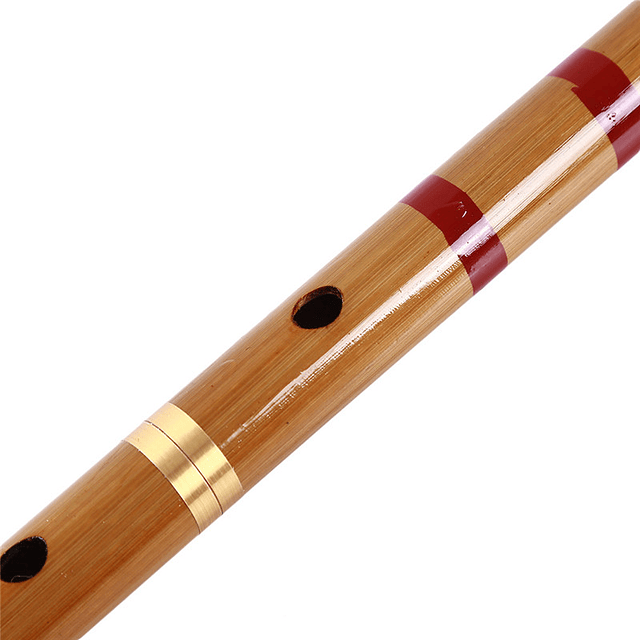 Flauta de bambú profesional, flautas de viento de madera,...
