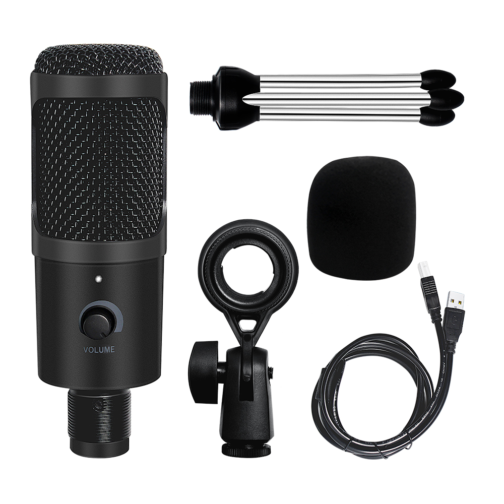 Micrófono de condensador profesional Kit de Microfono para PC – Tienda  Mediaplayer