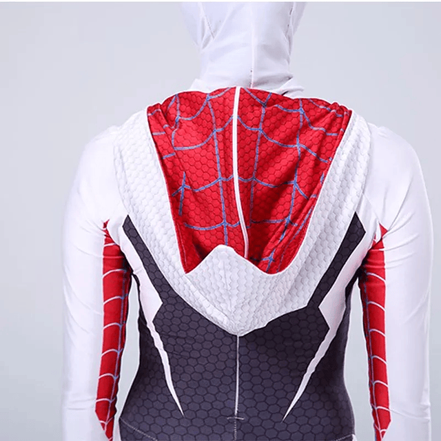 Disfraz de Spiderman Zentai superhéroe Gwen Stacy
