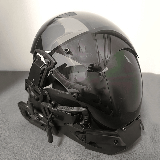Máscara del ejército personalizada Ciberpunk ciencia ficción